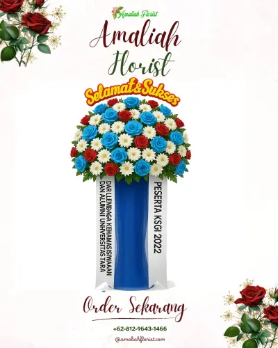 Standing Flower di Besuk
